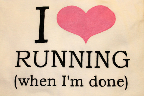 Running girl.