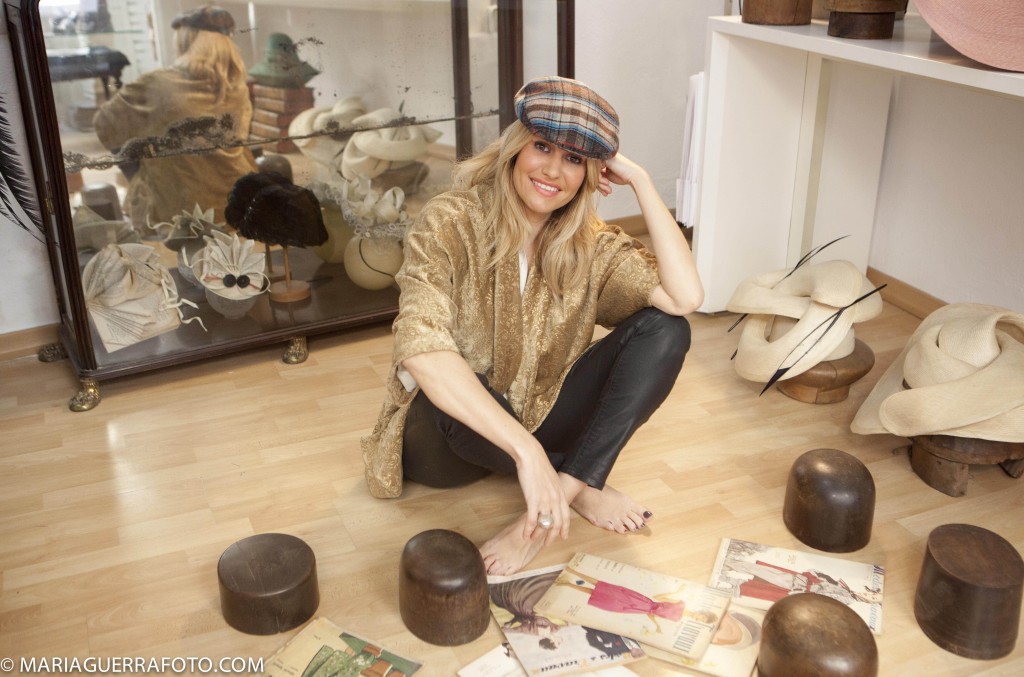Patricia Buffuna y sombreros.