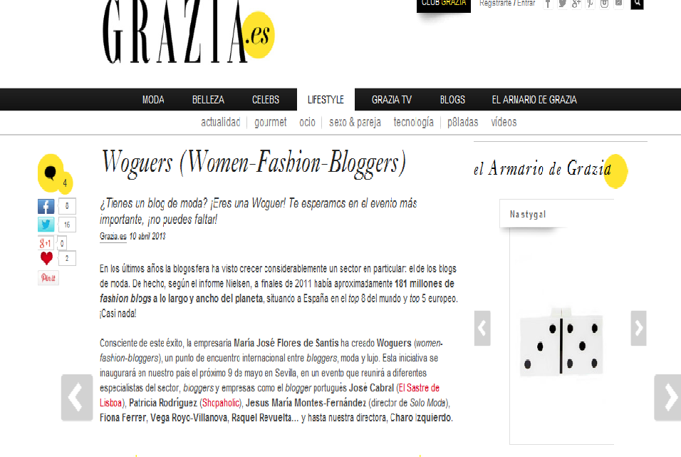 Grazia España: Women-Fashion-Bloggers