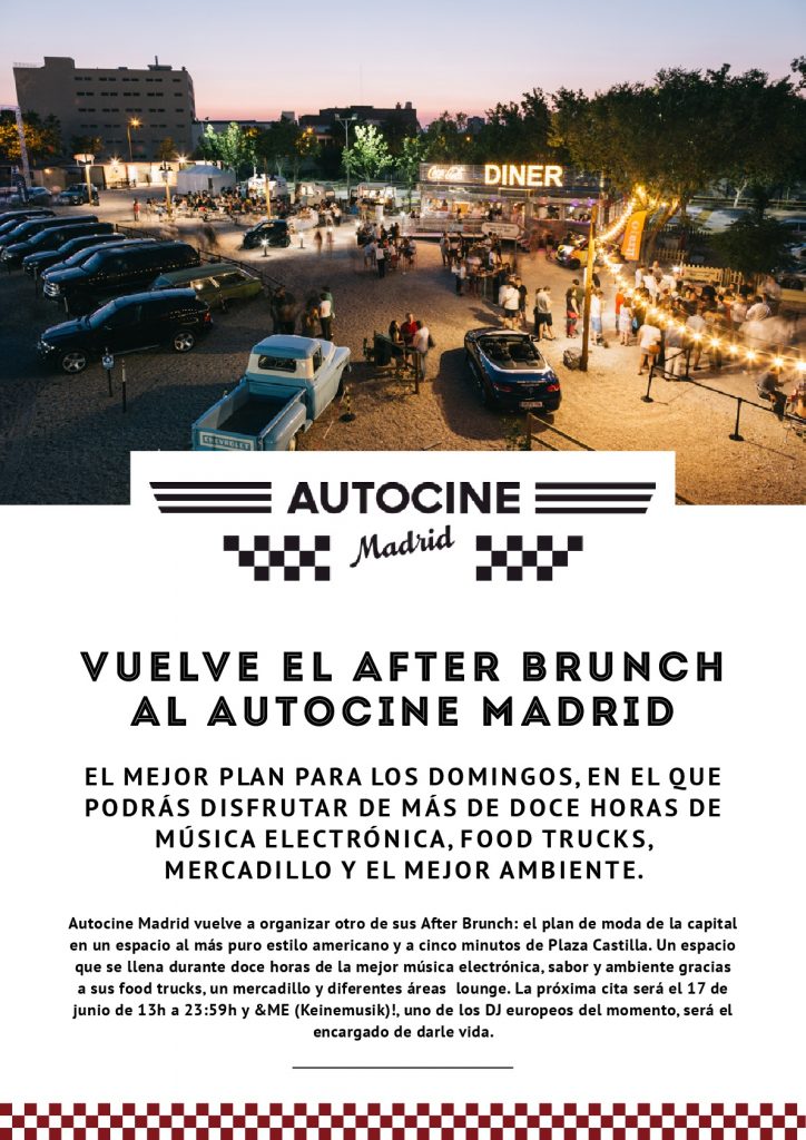 Autocine Madrid y su After Brunch